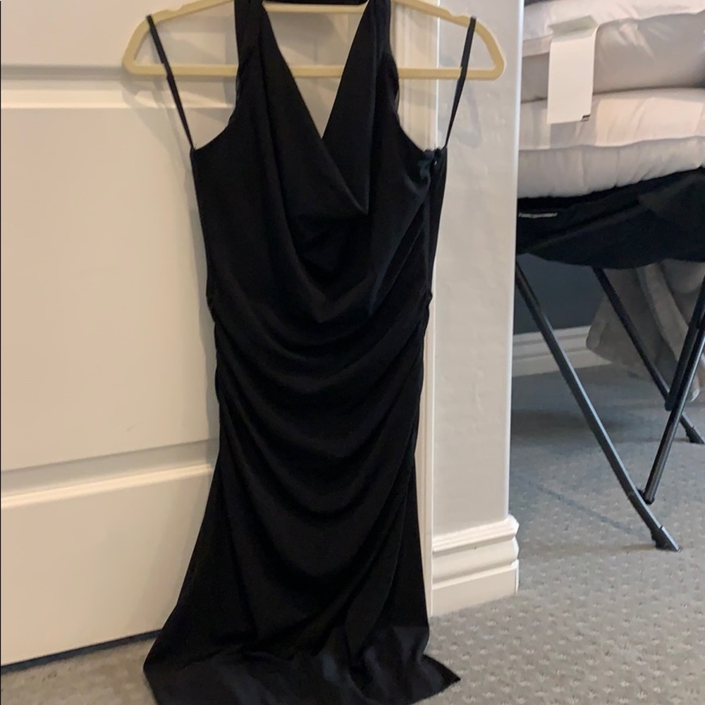 Nicole Miller studio black mini dress